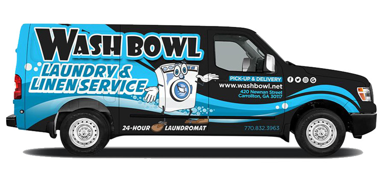 Wash Bowl Van Side Pickup Delivery Hero